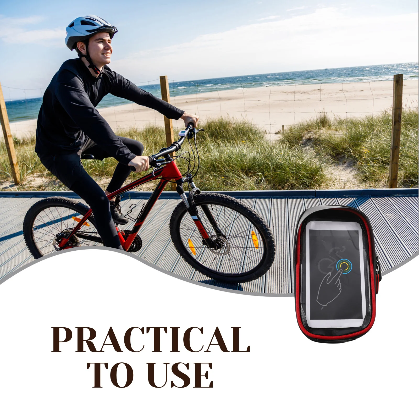 Cycling Pouch Frame Cycling Front Bag Bag Waterproof Cell Phone Holder Red Bike Accessories Tube Storage Scratch Proof
Cycling Pouch Frame Cycling Front Bag Bag Waterproof Cell Phone Holder Red Bike Accessories Tube Storage Scratch Proof