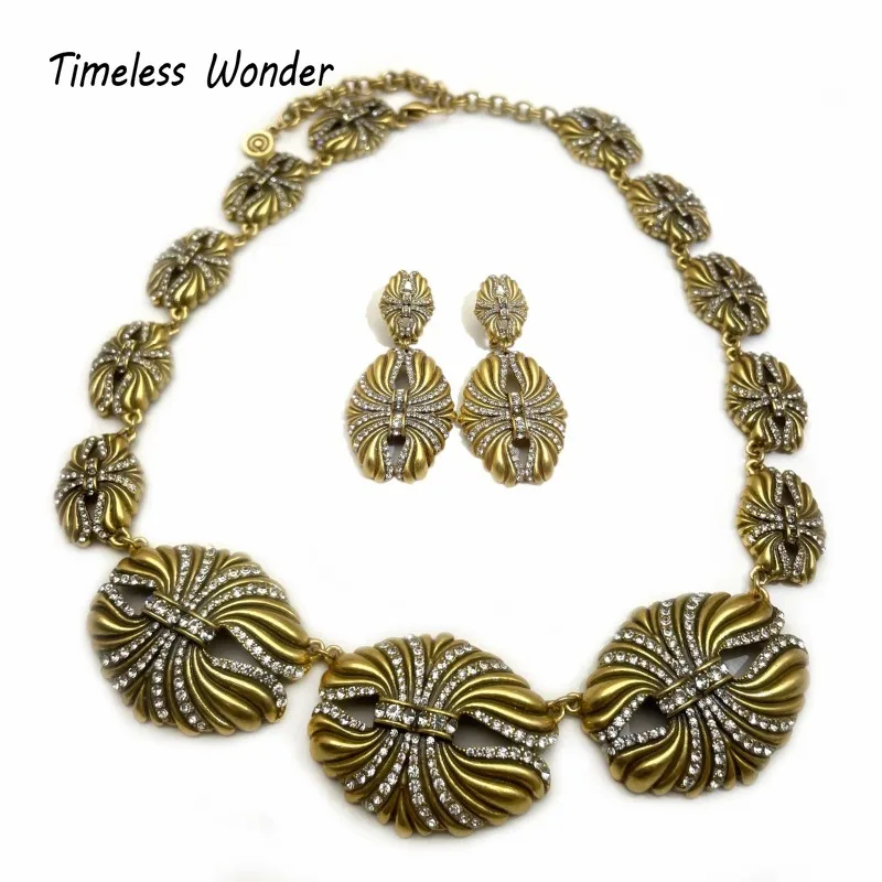 Timeless Wonder Retro Zircon Geo Pave Necklace N Button Earrings for Women Designer Fine Jewelry Set Rare Trendy Cute 7524
Timeless Wonder Retro Zircon Geo Pave Necklace N Button Earrings for Women Designer Fine Jewelry Set Rare Trendy Cute 7524