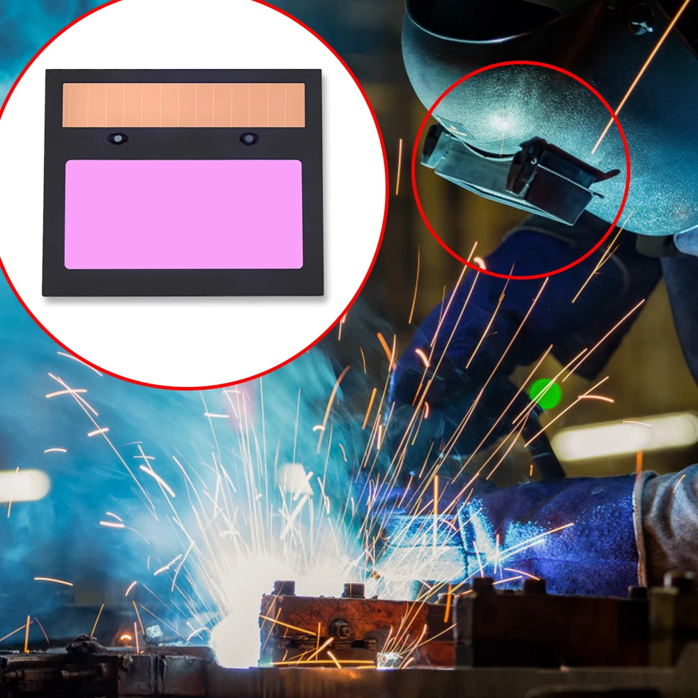 Solar Panel Soldering Cap Filter Lens Auto Darkening Welding Helmet Goggles Lens LCD Dimming Screen for Welder Supplies
Solar Panel Soldering Cap Filter Lens Auto Darkening Welding Helmet Goggles Lens LCD Dimming Screen for Welder Supplies