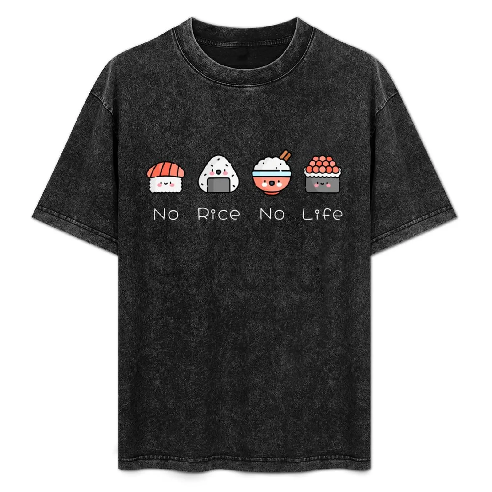No Rice No Life T-Shirt Work Style Casual T-Shirt
No Rice No Life T-Shirt Work Style Casual T-Shirt