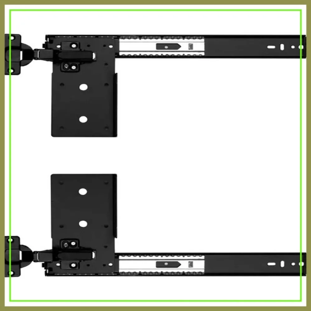 Pivot Door Slide Hardware Inset Self-Closing 12 1/8" Slide Kit Black
Pivot Door Slide Hardware Inset Self-Closing 12 1/8" Slide Kit Black