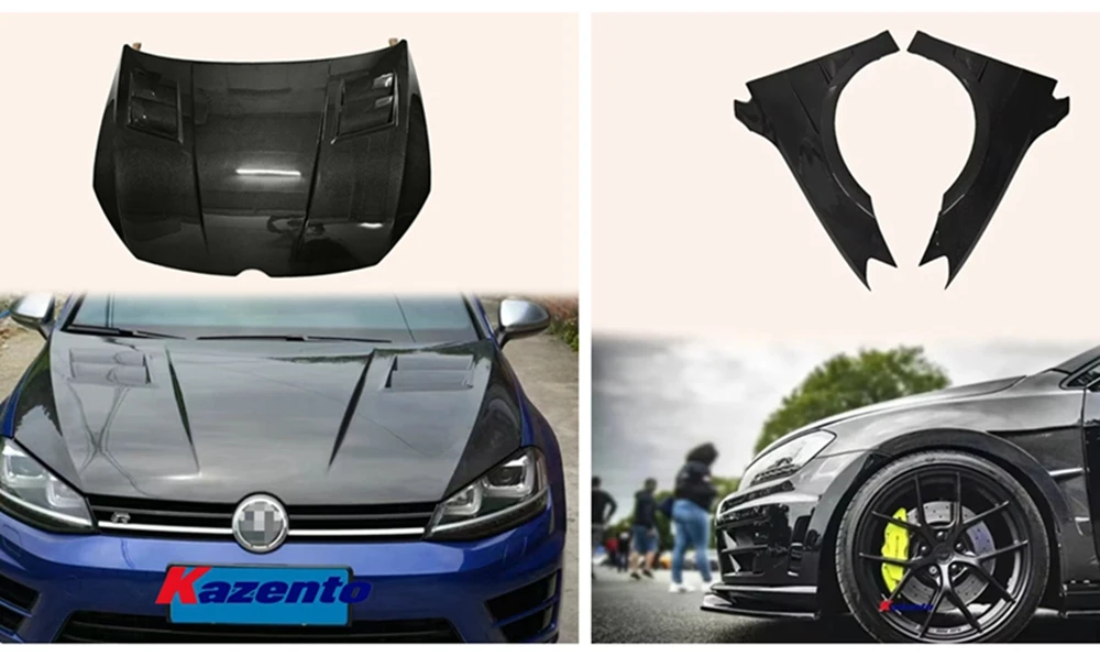 For Golf VW MK7 GTI TSI R Carbon Fiber Vented Fender and hood Body Kits(Sea transportation)
For Golf VW MK7 GTI TSI R Carbon Fiber Vented Fender and hood Body Kits(Sea transportation)