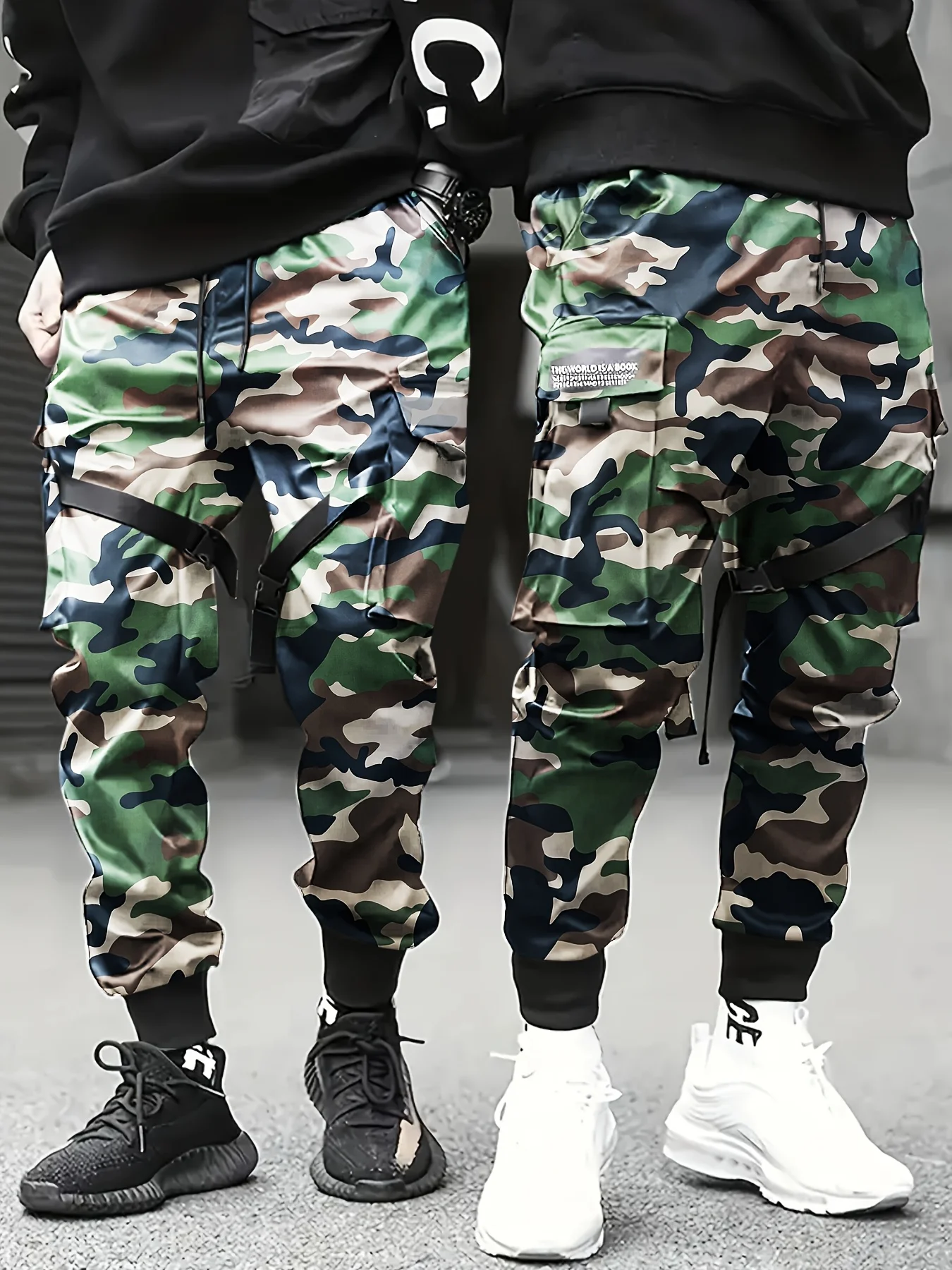Outdoor New Men Camo Trousers Fashion High Quality Slim Camouflage Casual Tactical Cargo Pants Male Streetwear Harajuku Joggers
Outdoor New Men Camo Trousers Fashion High Quality Slim Camouflage Casual Tactical Cargo Pants Male Streetwear Harajuku Joggers