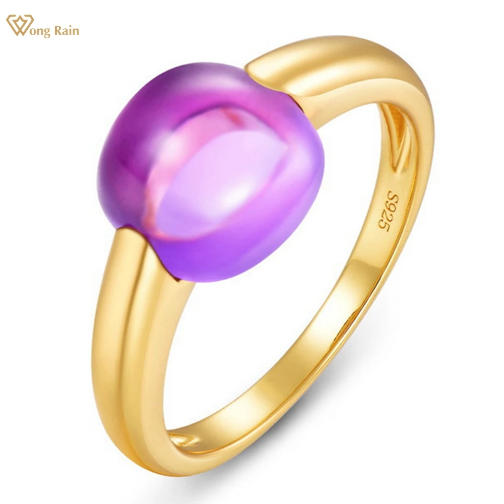 Wong Rain Vintage 925 Sterling Silver 9*9 MM Sapphire Amethyst Citrine Gemstone Anniversary Gifts Ring for Women Fine Jewelry
Wong Rain Vintage 925 Sterling Silver 9*9 MM Sapphire Amethyst Citrine Gemstone Anniversary Gifts Ring for Women Fine Jewelry