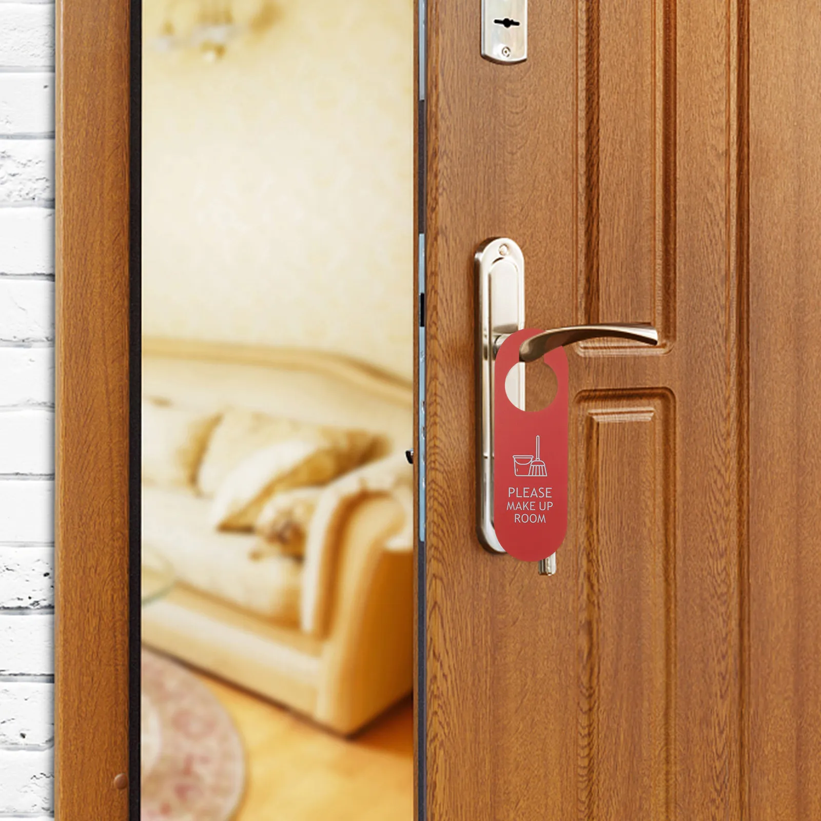 6Pcs Door Hanging Tag Please Do Not Disturb Make Up Room Door Handle Hanger for Hotel Bar Cafe Club Double Side Decorative
6Pcs Door Hanging Tag Please Do Not Disturb Make Up Room Door Handle Hanger for Hotel Bar Cafe Club Double Side Decorative