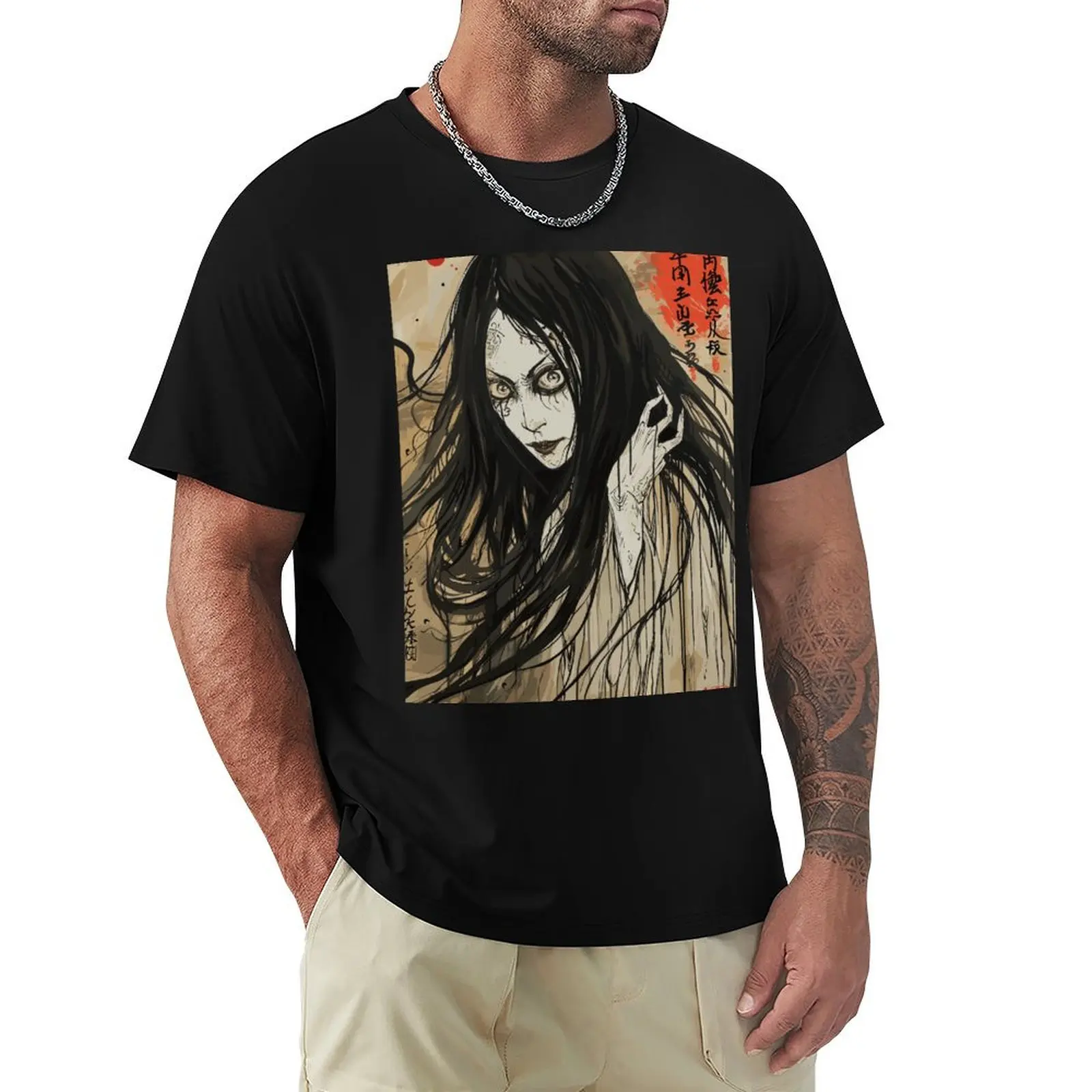 A Japanese Yurei Ghost Art 03 T-Shirt oversized baggy shirts Aesthetic clothing clothes t shirt for men
A Japanese Yurei Ghost Art 03 T-Shirt oversized baggy shirts Aesthetic clothing clothes t shirt for men