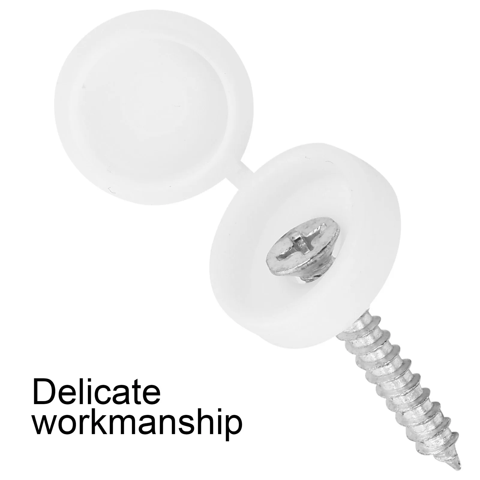 200pcs Screw Cap Covers White Plastic Durable Hinges Smooth Surface Easy Use Home School Yard Shop Office Rust Protection
200pcs Screw Cap Covers White Plastic Durable Hinges Smooth Surface Easy Use Home School Yard Shop Office Rust Protection