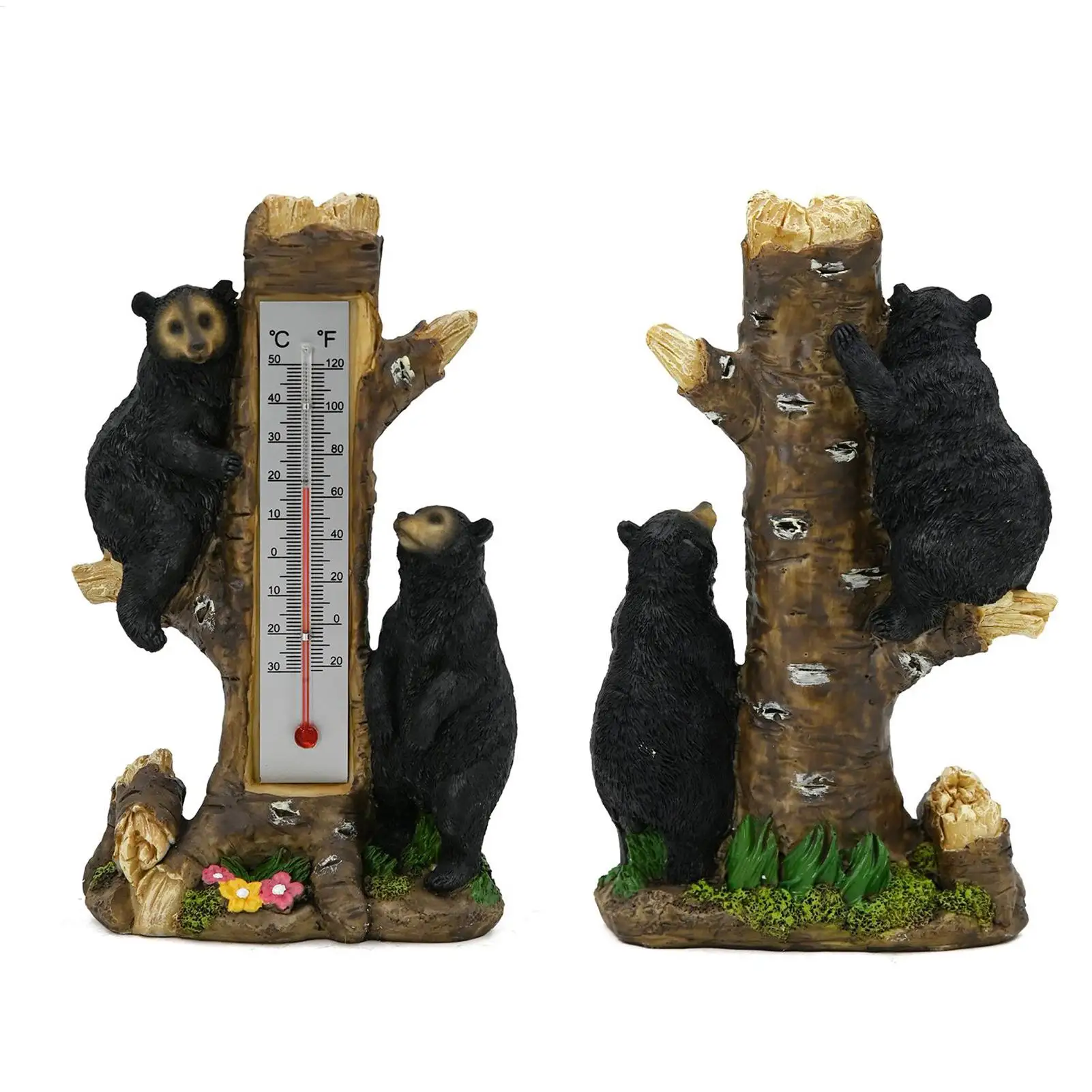 Уличный термометр с двойной шкалой, декоративный, в виде медведя на дереве, для балкона, гаража, газона, веранды
Уличный термометр с двойной шкалой, декоративный, в виде медведя на дереве, для балкона, гаража, газона, веранды