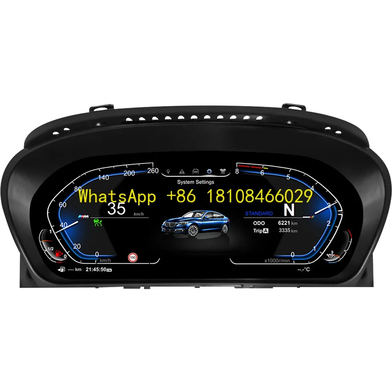 Умный автомобильный ЖК-дисплей с цифровой панелью кластера для BMW E60
Умный автомобильный ЖК-дисплей с цифровой панелью кластера для BMW E60