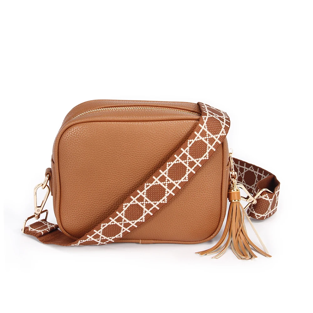 PU Leather Small Crossbody Bag With Card Slot Woman Fashion Tassel Zipper Shoulder Bag Adjustable Shoulder Strap Messenger Bag
PU Leather Small Crossbody Bag With Card Slot Woman Fashion Tassel Zipper Shoulder Bag Adjustable Shoulder Strap Messenger Bag
