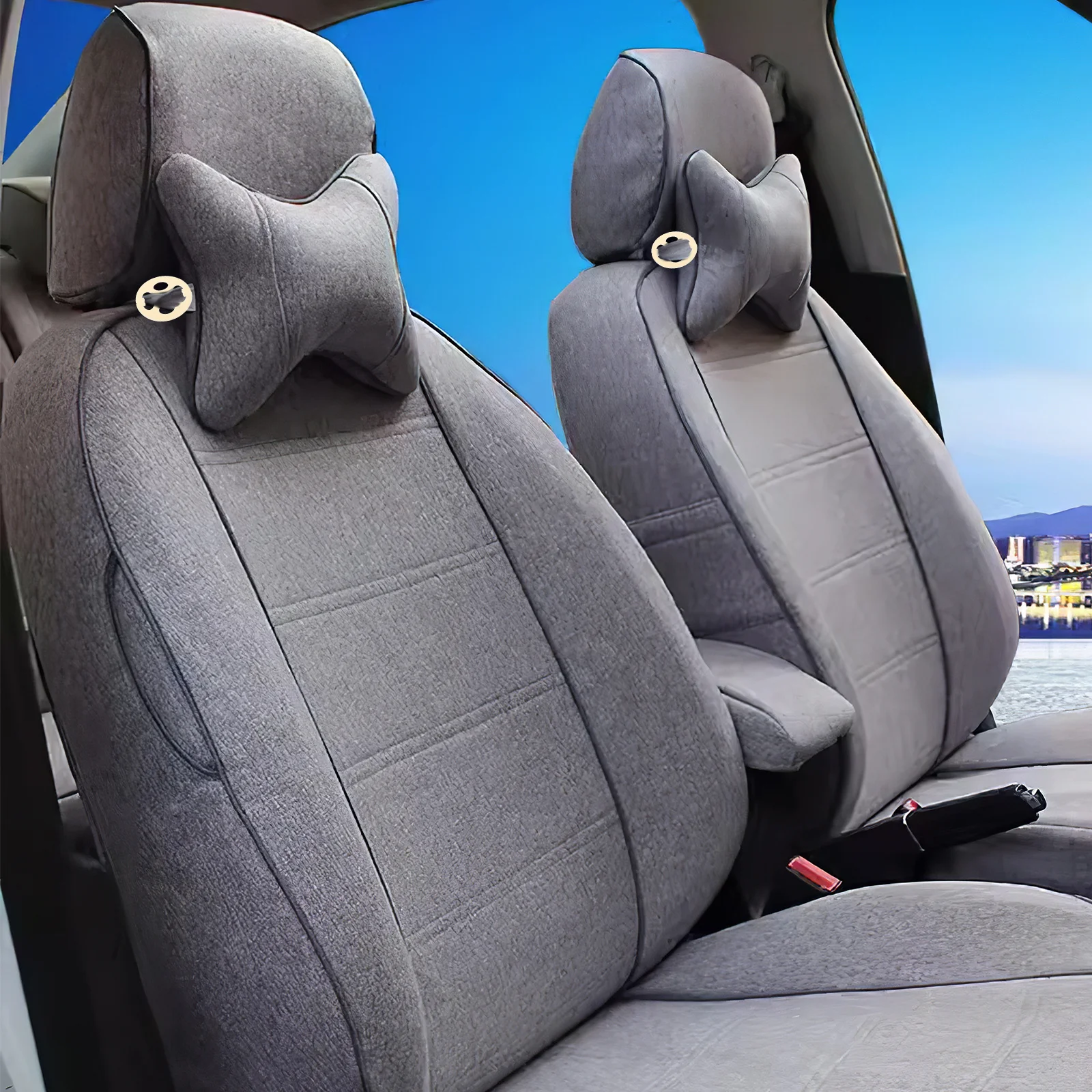 Car Seat Cover Fasteners Metal Hooks with Locking Buckle Fixing for Universal Seat Covers Installation
Car Seat Cover Fasteners Metal Hooks with Locking Buckle Fixing for Universal Seat Covers Installation