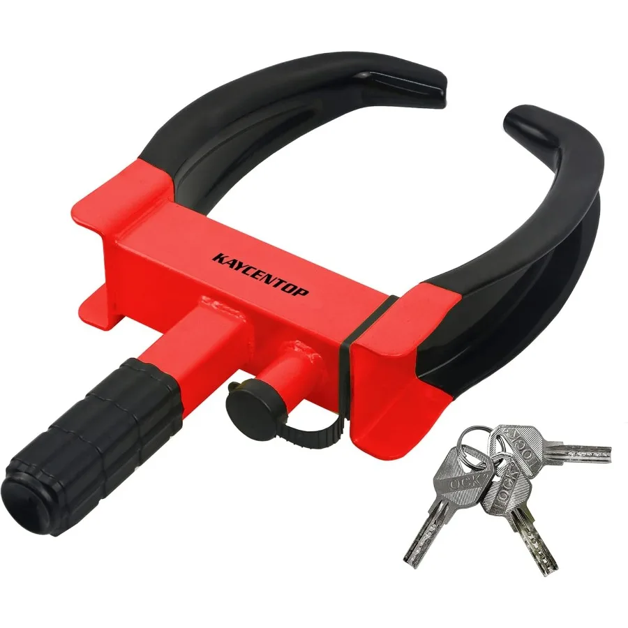 Bright Red Black Wheel Clamp Lock Tire Lock AntiTheft Security Device for Trailers SUV Boats ATVs Motorcycles Golf Carts with M
Bright Red Black Wheel Clamp Lock Tire Lock AntiTheft Security Device for Trailers SUV Boats ATVs Motorcycles Golf Carts with M