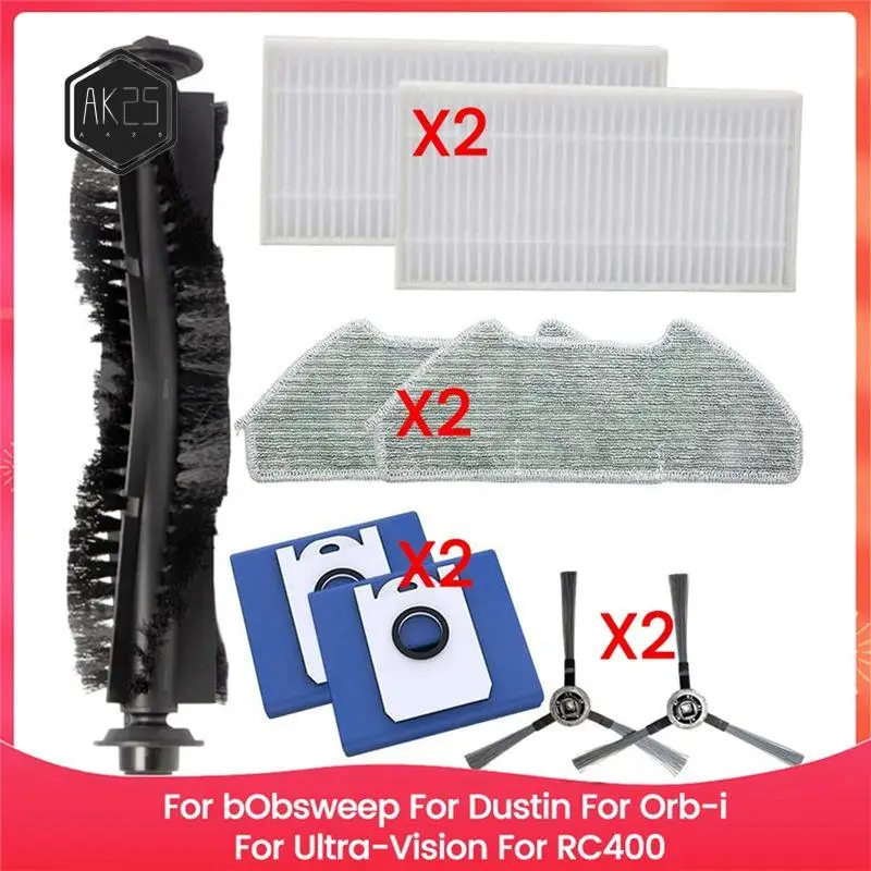 Комплект запасных частей для пылесосов AK25, Bobsweep, Dustin, Orb-I, Ultra-Vision, RC400, аксессуары для пылесосов
Комплект запасных частей для пылесосов AK25, Bobsweep, Dustin, Orb-I, Ultra-Vision, RC400, аксессуары для пылесосов
