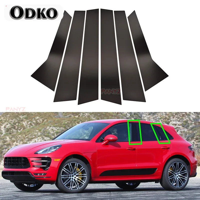 6 шт., автомобильные столбы для стойки, окна, двери, литье, планка, покрытие, глянцевое пианино, черный для Porsche Macan 2014-2022, аксессуары, автомобильный внешний
6 шт., автомобильные столбы для стойки, окна, двери, литье, планка, покрытие, глянцевое пианино, черный для Porsche Macan 2014-2022, аксессуары, автомобильный внешний