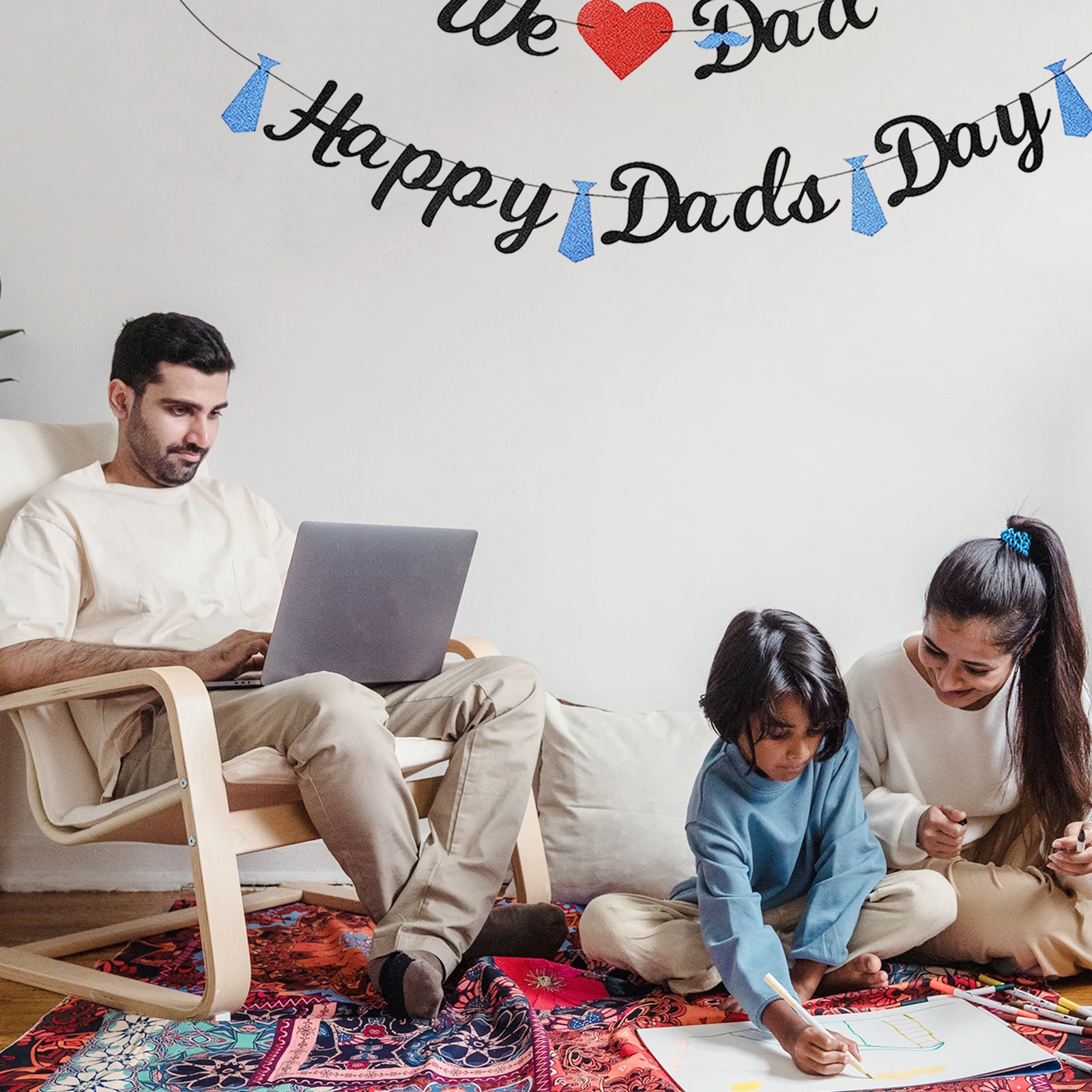 1 set 1 Set Father'S Day Decorations Glitter Banner Garland Party Table Photo Backdrop Fathers Day Decor For Party Dad Birthday
1 set 1 Set Father'S Day Decorations Glitter Banner Garland Party Table Photo Backdrop Fathers Day Decor For Party Dad Birthday