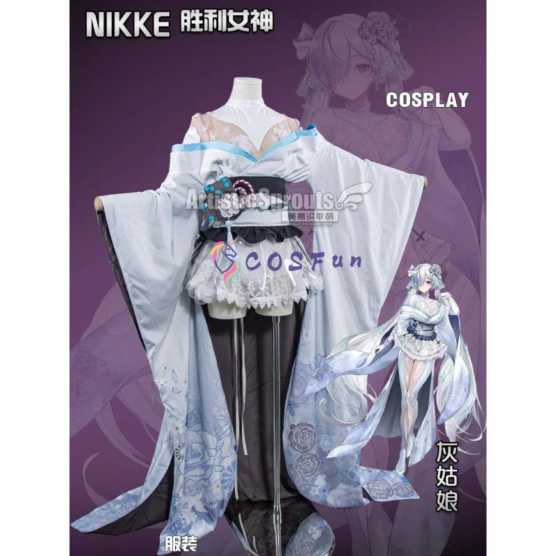 Костюм для косплея NIKKE, платье Золушки, полный комплект, униформа, реквизит, аксессуары, женский, для Хэллоуина, карнавала, вечеринки, COSFun
Костюм для косплея NIKKE, платье Золушки, полный комплект, униформа, реквизит, аксессуары, женский, для Хэллоуина, карнавала, вечеринки, COSFun