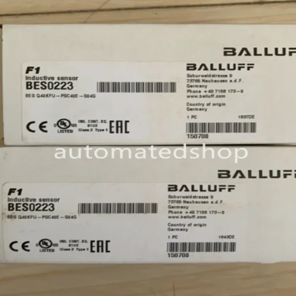 2026 Bes0223 Bes Q40kfu-psc40e-s04g Proximity Sensor Brand Brand New Original Spot Plc
2026 Bes0223 Bes Q40kfu-psc40e-s04g Proximity Sensor Brand Brand New Original Spot Plc