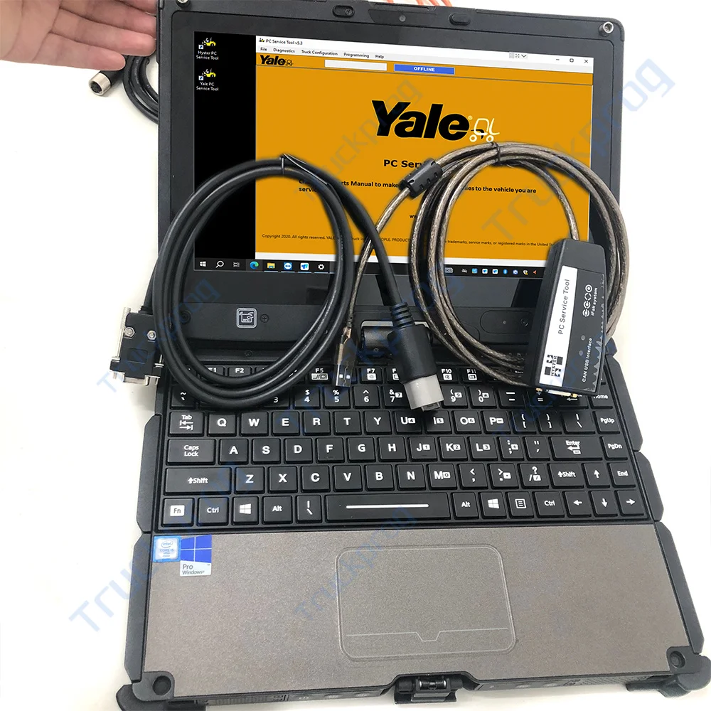 Getac V100 Laptop interface diagnostic cable for Ifak For Yale Hyster PC repair tool CAN USB forklift automatic diagnostic tool
Getac V100 Laptop interface diagnostic cable for Ifak For Yale Hyster PC repair tool CAN USB forklift automatic diagnostic tool