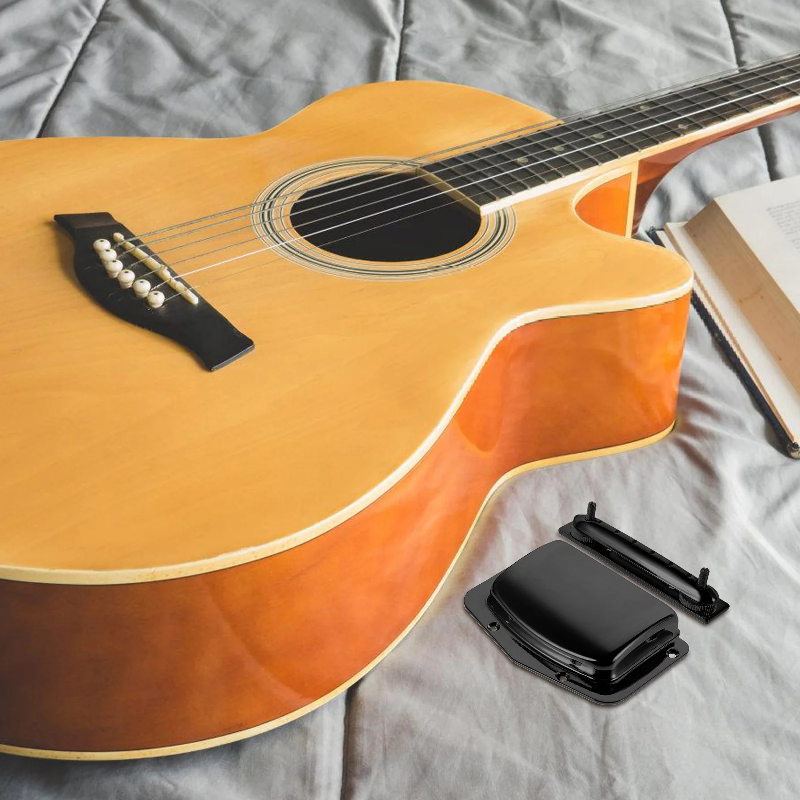 Universal Metal Bridge Protector for Electric Guitar Impact Resistant and Quick Installation for Various Models
Universal Metal Bridge Protector for Electric Guitar Impact Resistant and Quick Installation for Various Models