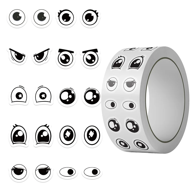 500PCS Kawaii Eye Sticky Paper Sticker Labels Thank You Sticker Sealing DIY Decoration Scrapbooking Stationery Supplies
500PCS Kawaii Eye Sticky Paper Sticker Labels Thank You Sticker Sealing DIY Decoration Scrapbooking Stationery Supplies