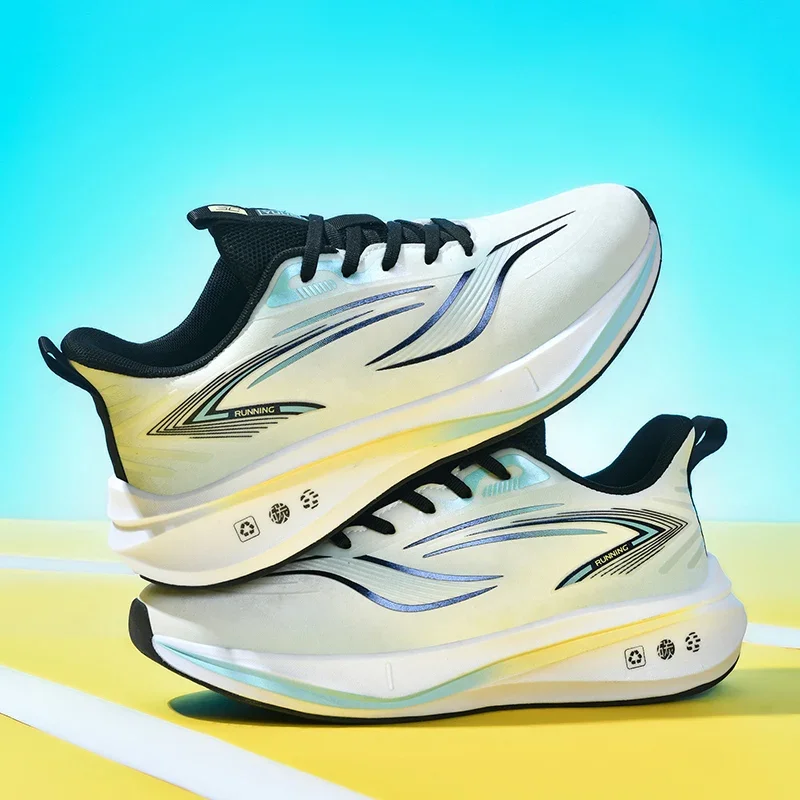 Мужская спортивная обувь, дышащая сетка, уличные кроссовки на плоской подошве для подростков, удобные кроссовки для бега с отскоком, теннисные туфли большого размера
Мужская спортивная обувь, дышащая сетка, уличные кроссовки на плоской подошве для подростков, удобные кроссовки для бега с отскоком, теннисные туфли большого размера