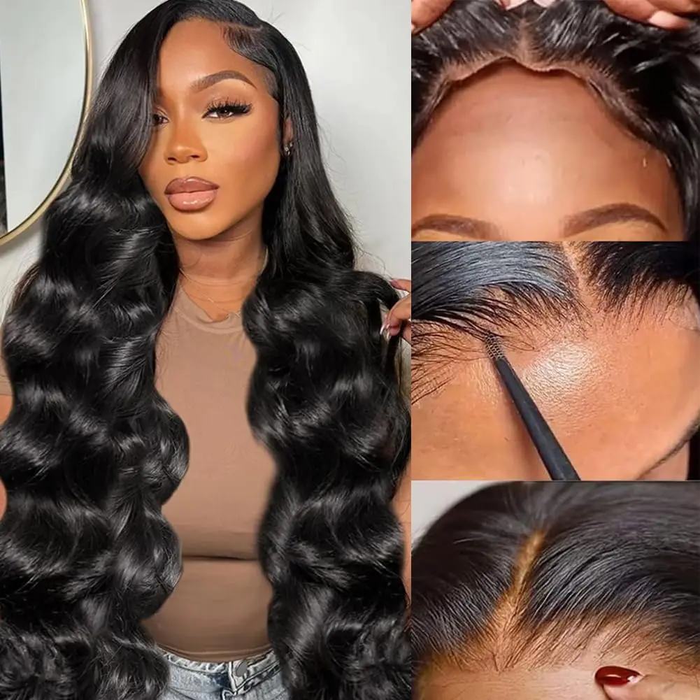 5x5 HD Lace Closure Wigs Human Hair Wear and Go Glueless Wigs Human Hair Pre Plucked Pre Cut Body Wave Lace Front Wigs 28inches
5x5 HD Lace Closure Wigs Human Hair Wear and Go Glueless Wigs Human Hair Pre Plucked Pre Cut Body Wave Lace Front Wigs 28inches