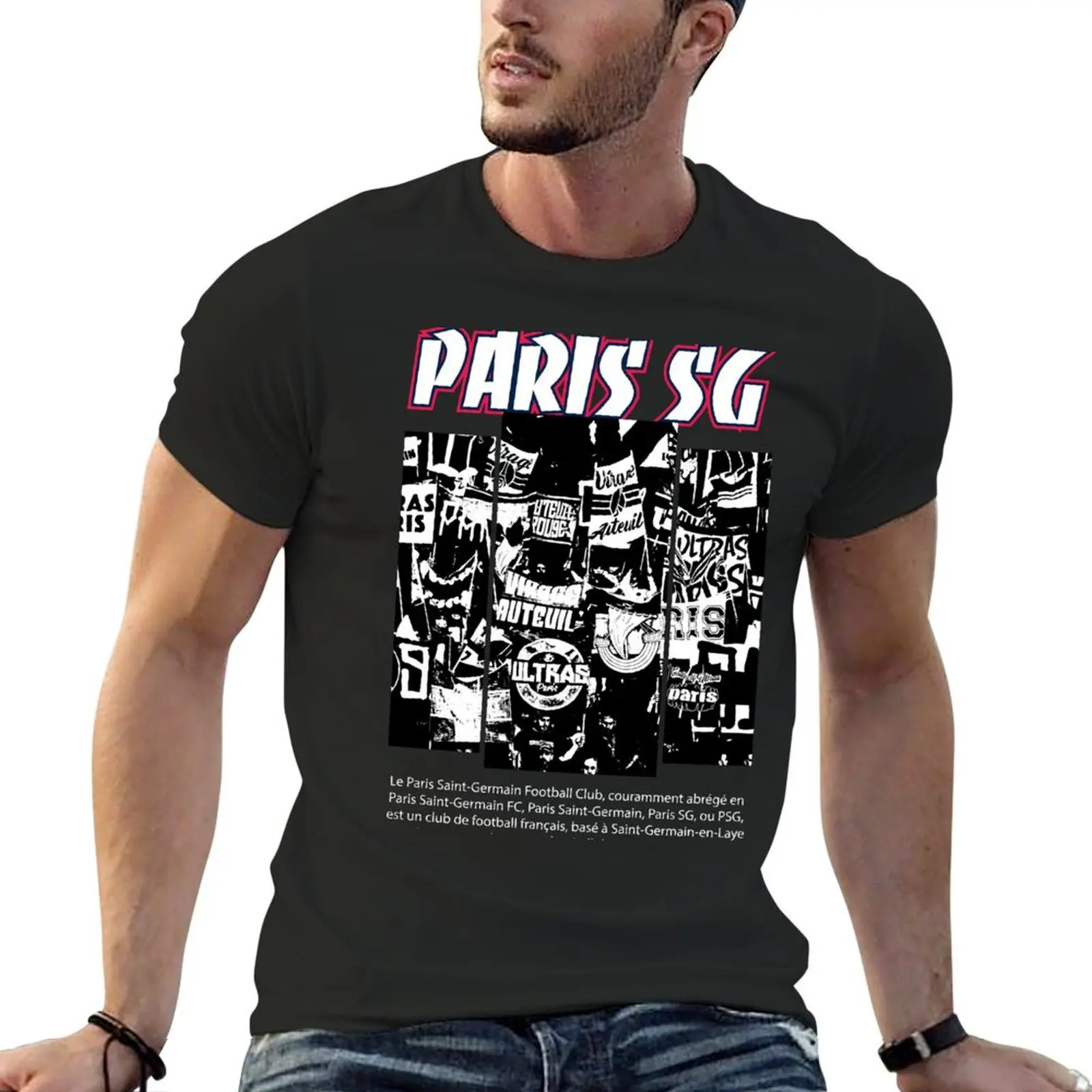 Ultras Paris T-Shirt cute clothes Aesthetic clothing summer 2025 blanks clothes for men
Ultras Paris T-Shirt cute clothes Aesthetic clothing summer 2025 blanks clothes for men