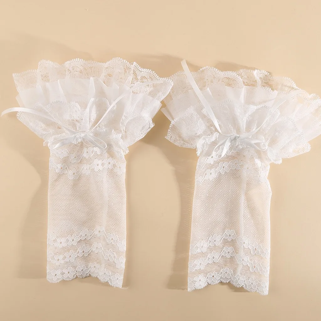Ruffle Bow Gloves Delicate Decorative Lace Gloves Teen Girls Gloves Breathable For Daily Wear Parties Bridesmaid Styling
Ruffle Bow Gloves Delicate Decorative Lace Gloves Teen Girls Gloves Breathable For Daily Wear Parties Bridesmaid Styling
