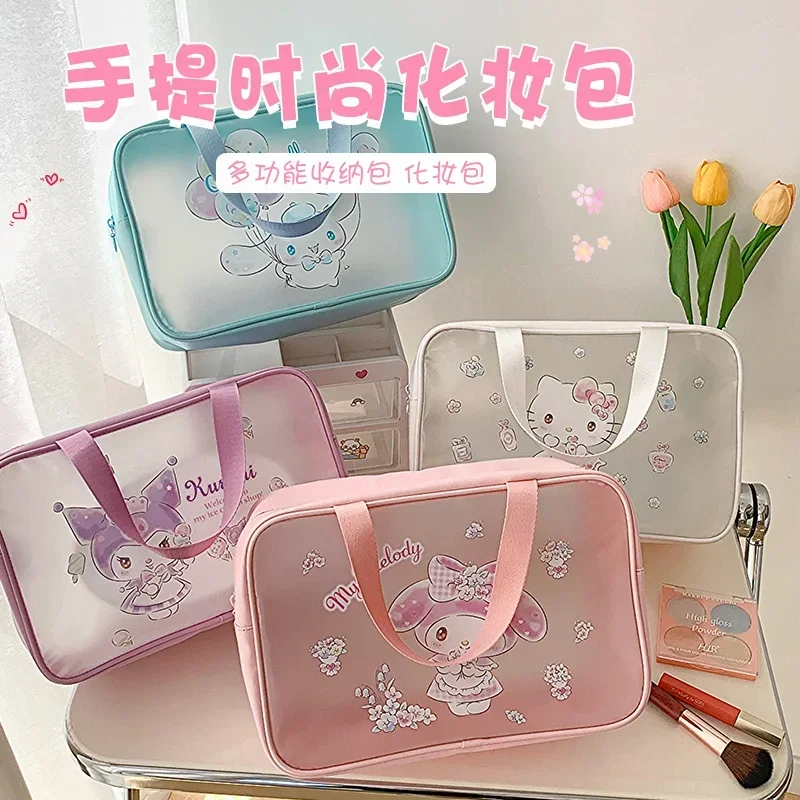 Sanrio Cosmetic Bag Hello Kitty Makeup Bag Travel Organizer Kuromi Make Up Case Kawaii Toiletry Bag Melody Makeup Pouch Purses
Sanrio Cosmetic Bag Hello Kitty Makeup Bag Travel Organizer Kuromi Make Up Case Kawaii Toiletry Bag Melody Makeup Pouch Purses