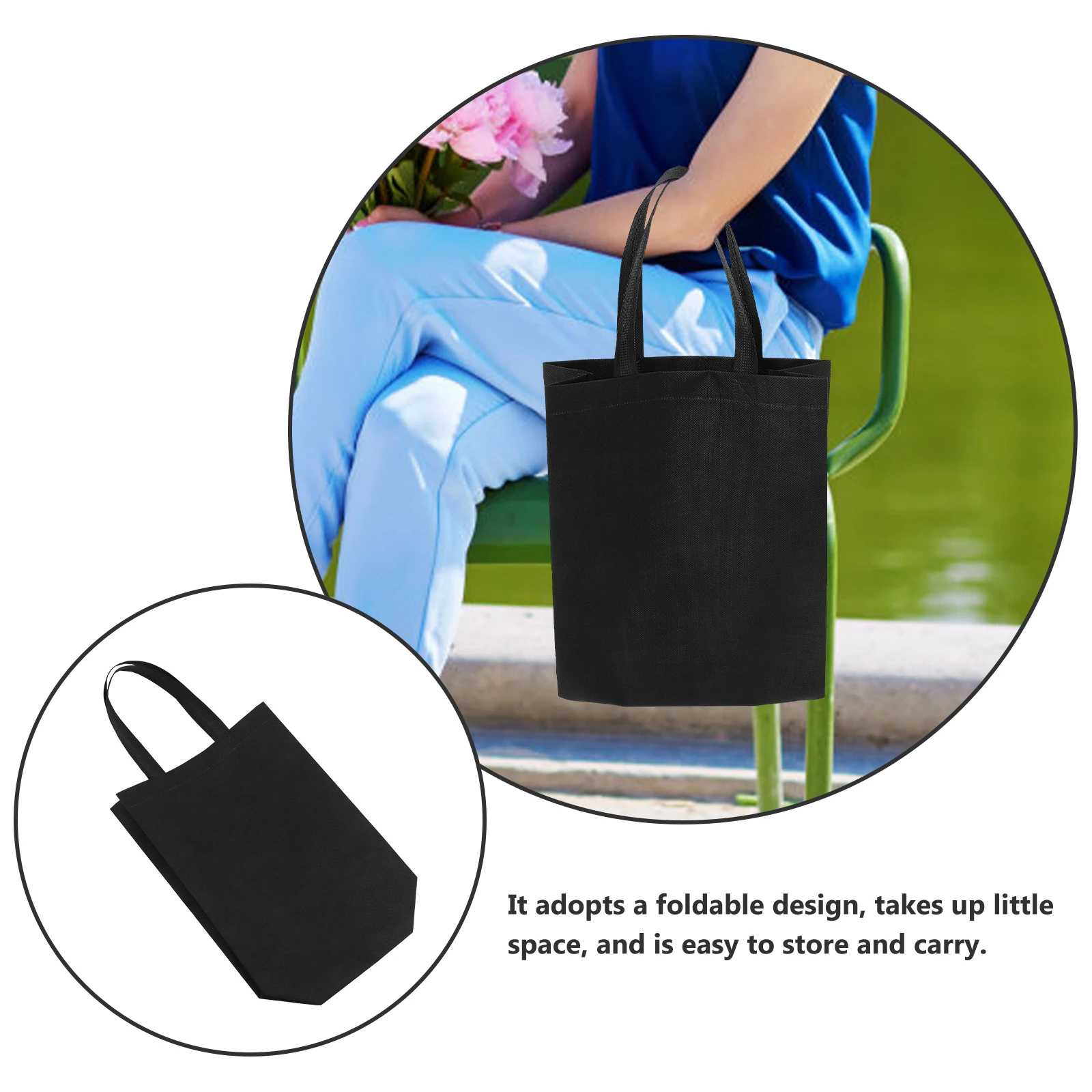 30pcs Non Woven Tote Bags Foldable Shopping Bag 25x30x10cm White Portable Storage Home Outdoor Carry Gift Bag Tote
30pcs Non Woven Tote Bags Foldable Shopping Bag 25x30x10cm White Portable Storage Home Outdoor Carry Gift Bag Tote