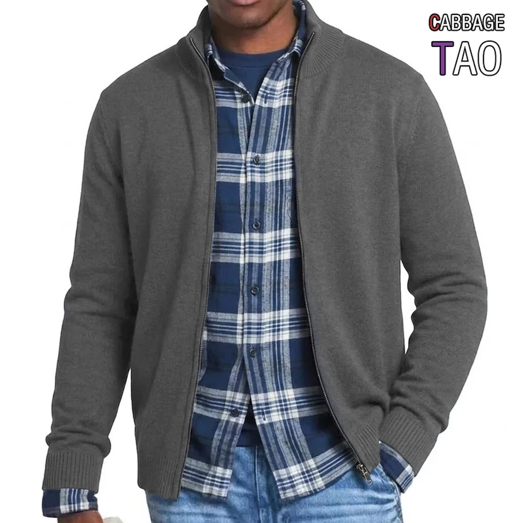 Mens New Knit Jackets for Men Versatile Spring Work Jumpers Slim Coats Solid Long Sleeve Pullovers and Casual Gym Sweatshirts
Mens New Knit Jackets for Men Versatile Spring Work Jumpers Slim Coats Solid Long Sleeve Pullovers and Casual Gym Sweatshirts