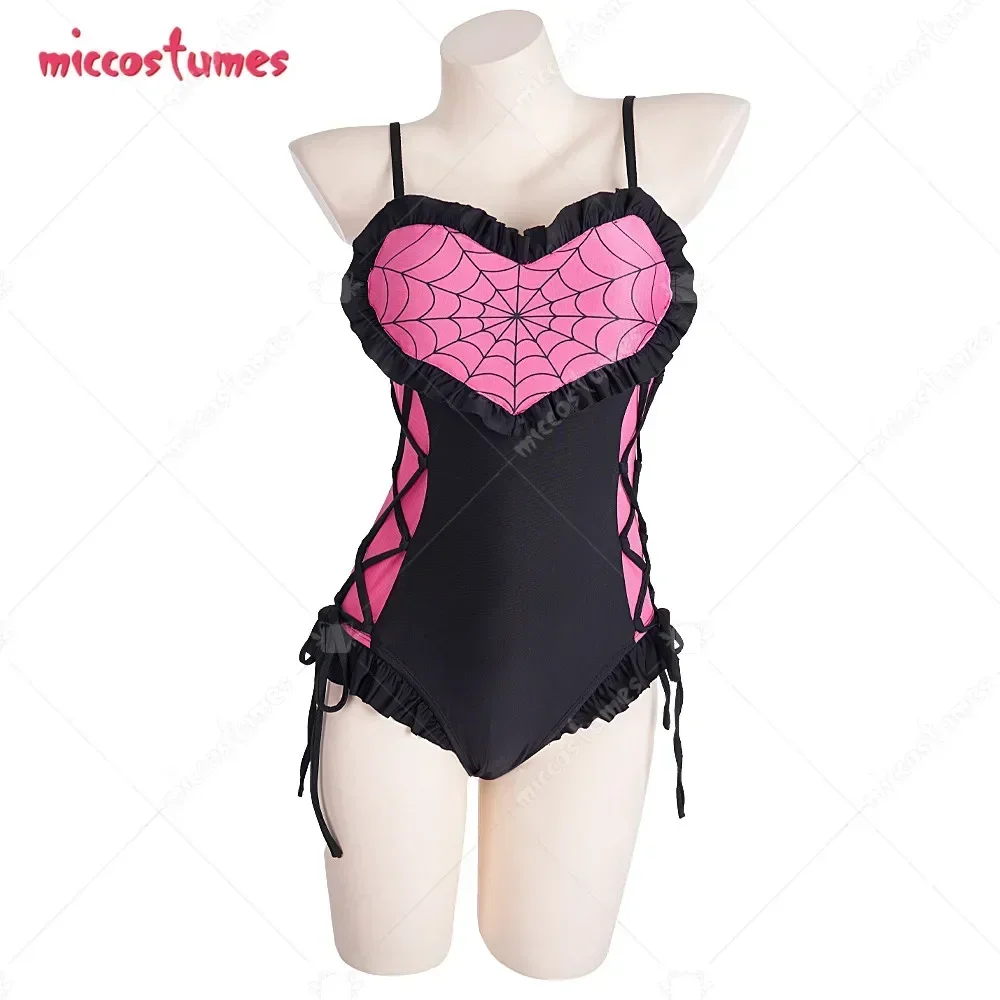 CosplayWomen's Bathing Suit Heart Spider Web Print Criss Cross Backless One-piece Swimwear
CosplayWomen's Bathing Suit Heart Spider Web Print Criss Cross Backless One-piece Swimwear