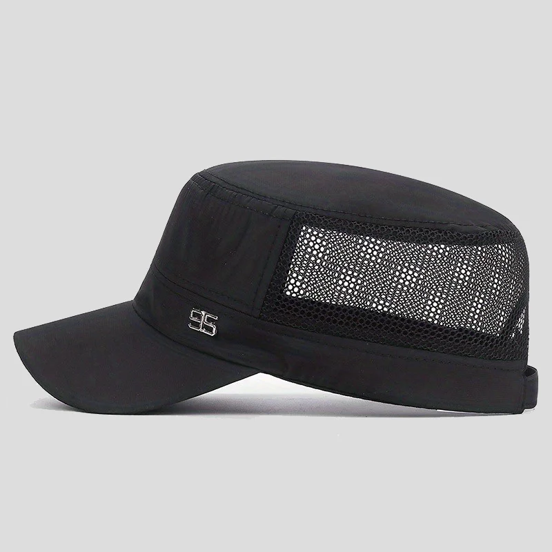 1PC Summer Mesh Flat Top Hat for Men Breathable Quick Drying Military Cap Outdoor Sport Cadet
1PC Summer Mesh Flat Top Hat for Men Breathable Quick Drying Military Cap Outdoor Sport Cadet