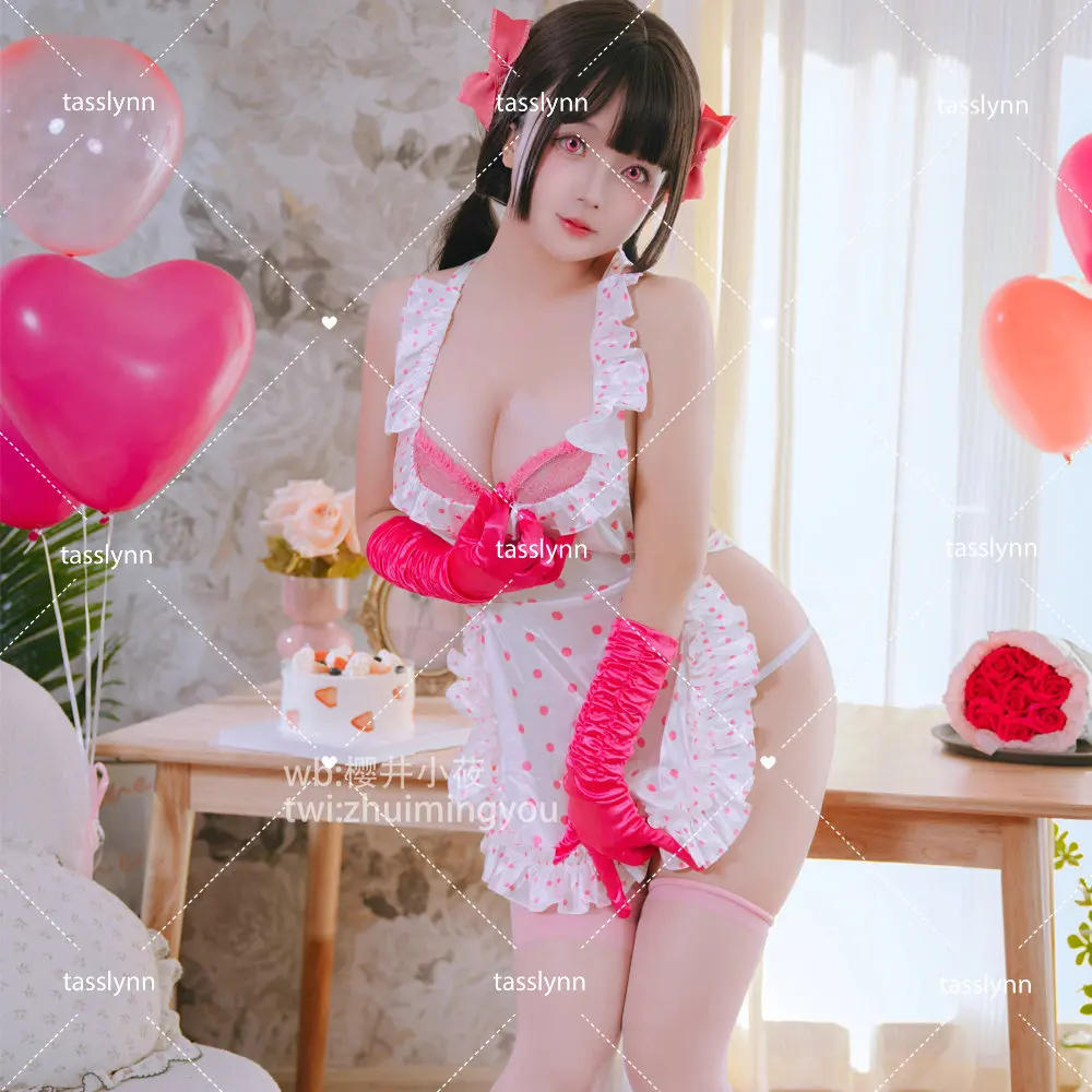 Lovely Red Maid Lolita Dress Kawaii Maid Apron Cosplay Costumes Sexy Lingerie Set Pink Love Apron
Lovely Red Maid Lolita Dress Kawaii Maid Apron Cosplay Costumes Sexy Lingerie Set Pink Love Apron
