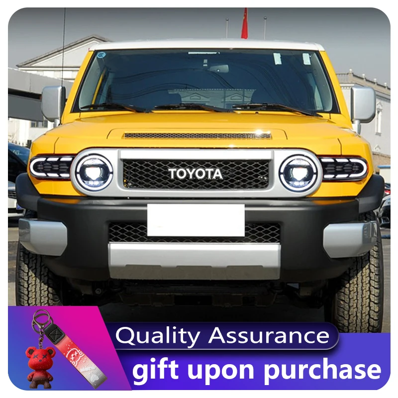 Модификация для Toyota FJ Cruiser 2007-2020, ксеноновая передняя лампа, светодиодный указатель поворота, DRL, фара, линза проектора, автоаксессуары
Модификация для Toyota FJ Cruiser 2007-2020, ксеноновая передняя лампа, светодиодный указатель поворота, DRL, фара, линза проектора, автоаксессуары