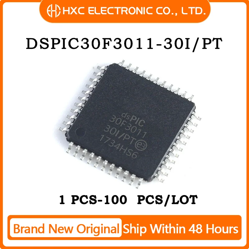 1PCS/5PCS/10PCS/50PCS 100% NEW DSPIC30F3011 DSPIC30F3011-30I/PT TQFP44 Microcontroller
1PCS/5PCS/10PCS/50PCS 100% NEW DSPIC30F3011 DSPIC30F3011-30I/PT TQFP44 Microcontroller