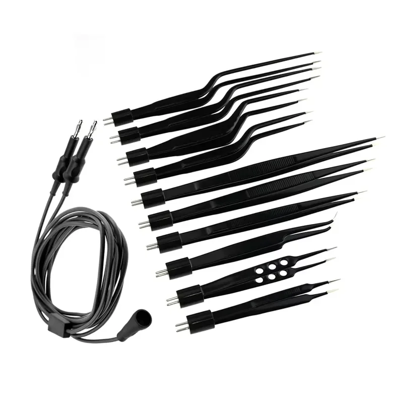 Bipolar Forceps Tweezers Electrocoagulation Tweezers Electroknife Compatible With Electrocoagulation
Bipolar Forceps Tweezers Electrocoagulation Tweezers Electroknife Compatible With Electrocoagulation