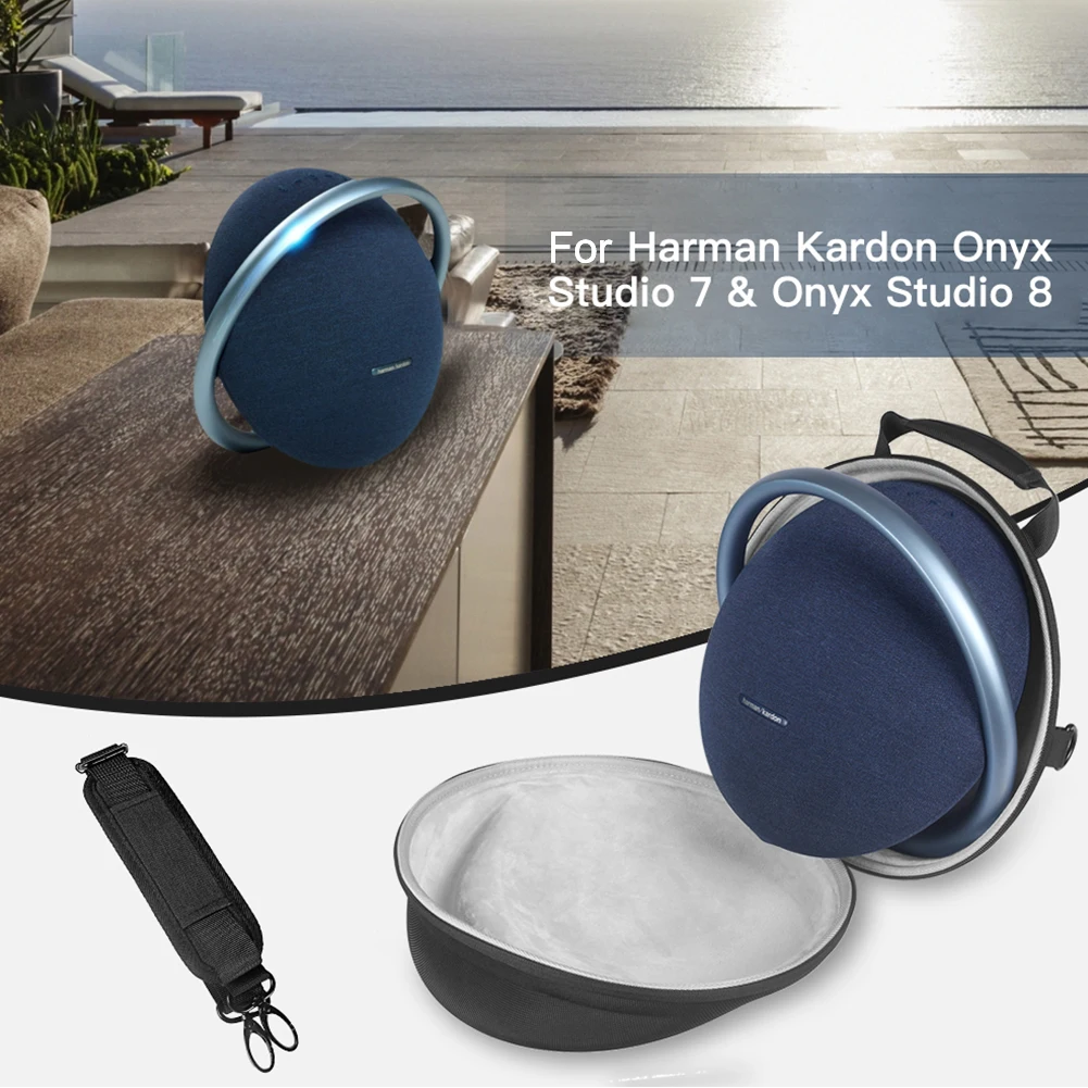 EVA Carrying Case Shockproof Travel Carry Bag Waterproof Hardshell Case Anti-scratch for Harman Kardon Onyx Studio 8/7 Speakers
EVA Carrying Case Shockproof Travel Carry Bag Waterproof Hardshell Case Anti-scratch for Harman Kardon Onyx Studio 8/7 Speakers