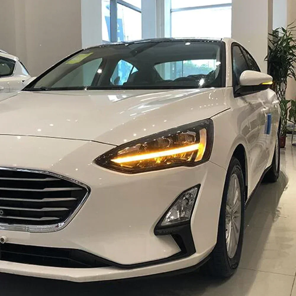 Для Ford Focus 2019-2021 автомобильные передние фонари, обновленные линзы проектора с высокой настройкой, аксессуары, светодиодные автомобильные фары в сборе
Для Ford Focus 2019-2021 автомобильные передние фонари, обновленные линзы проектора с высокой настройкой, аксессуары, светодиодные автомобильные фары в сборе