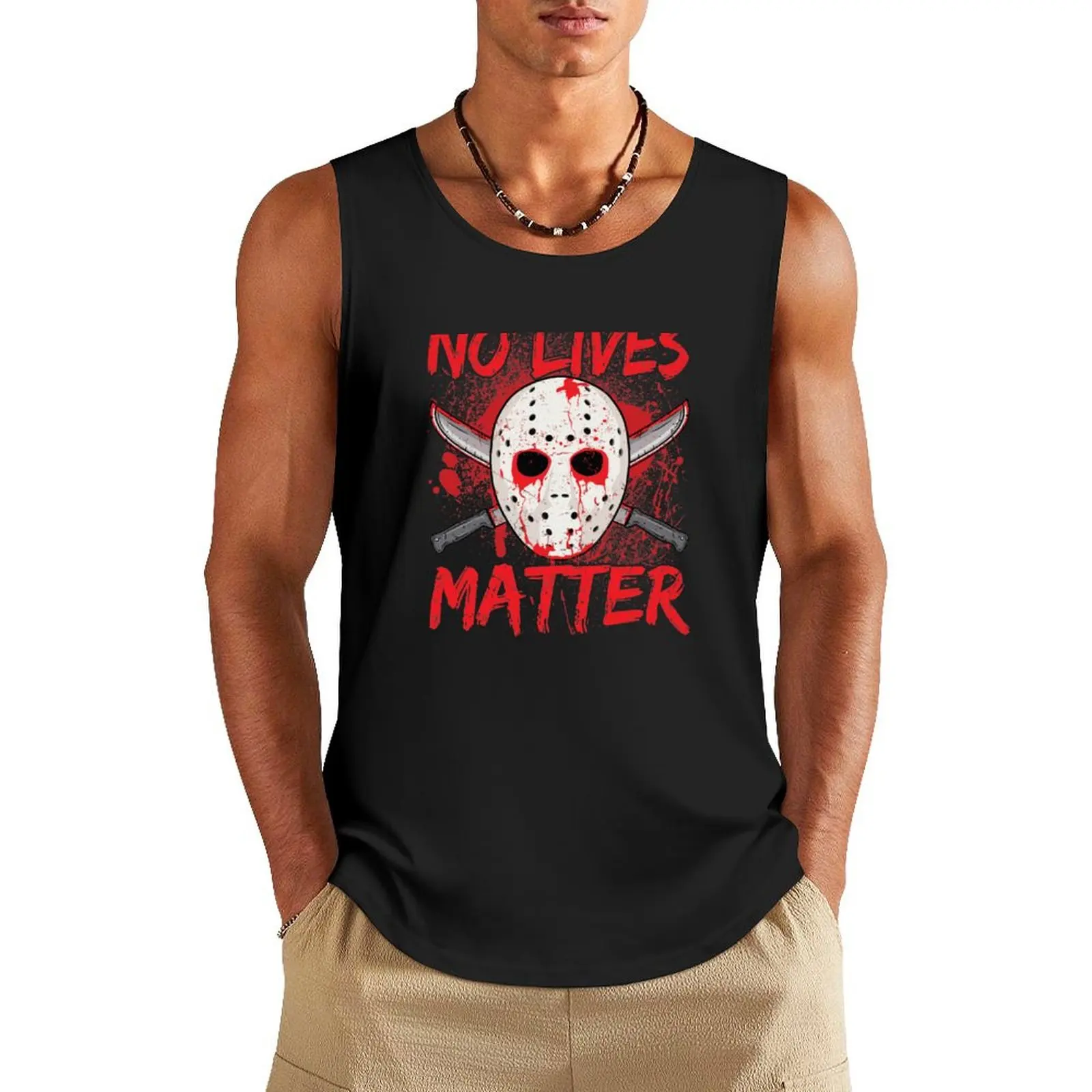 No Lives Matter Tank Top Men's fitness t-shirt bodybuilding men summer clothes for men Vest
No Lives Matter Tank Top Men's fitness t-shirt bodybuilding men summer clothes for men Vest