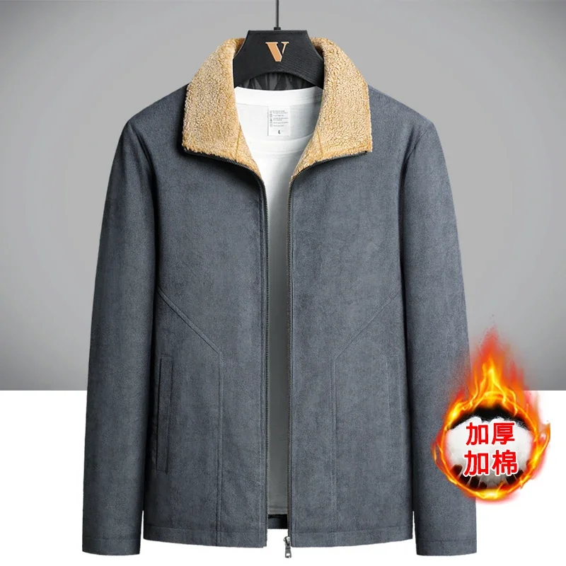 Winter Man Cargo Classic Jacket Men Fleece Casual Corduroy Jacket Coat Man Thick Vintage Lapel Jacket Business Casual Parka
Winter Man Cargo Classic Jacket Men Fleece Casual Corduroy Jacket Coat Man Thick Vintage Lapel Jacket Business Casual Parka
