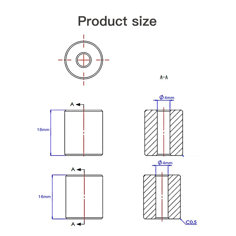 4 силиконовых выравнивающих колонны с горячей кроватью для Ender-3 3S 3 Pro 3 V2, детали 3D-принтера
4 силиконовых выравнивающих колонны с горячей кроватью для Ender-3 3S 3 Pro 3 V2, детали 3D-принтера
