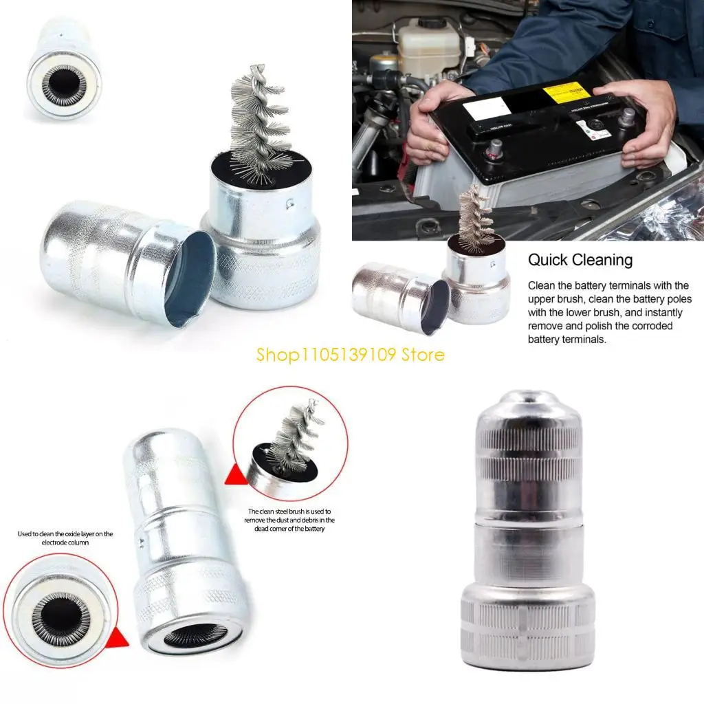 P5ED Battery Terminal Brush Metal Wire Brushes for Maintaining Car Battery Connection
P5ED Battery Terminal Brush Metal Wire Brushes for Maintaining Car Battery Connection