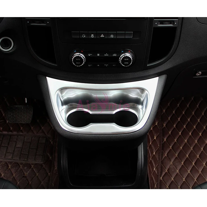 Interior Water Cup Holder Cover For Mercedes Benz Vito W447 2014 2015 2016 2017 2018 Panel Frame Trim Chrome Car Accessories
Interior Water Cup Holder Cover For Mercedes Benz Vito W447 2014 2015 2016 2017 2018 Panel Frame Trim Chrome Car Accessories