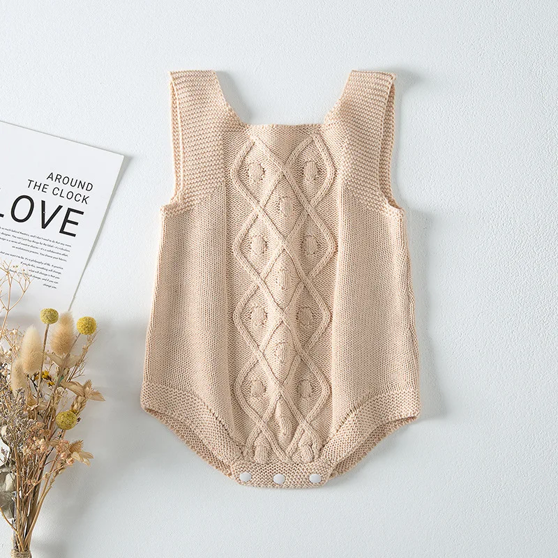 Spring Toddler Girls Jumpsuits Solid Color Knit Newborn Girls Knited Bodysuits Pure Cotton Kids Baby Boys Rompers Infant Onesie
Spring Toddler Girls Jumpsuits Solid Color Knit Newborn Girls Knited Bodysuits Pure Cotton Kids Baby Boys Rompers Infant Onesie