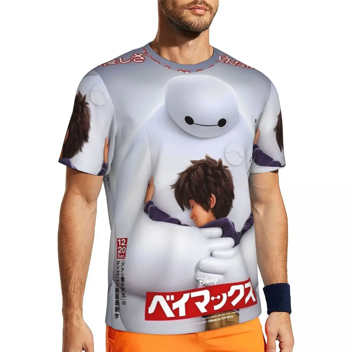 Harajuku Washed T-Shirt Big Hero 6 Cartoon Simple T Shirts Novelty Tshirt for Male Summer Y2K Fun Print Top Tees 
Harajuku Washed T-Shirt Big Hero 6 Cartoon Simple T Shirts Novelty Tshirt for Male Summer Y2K Fun Print Top Tees