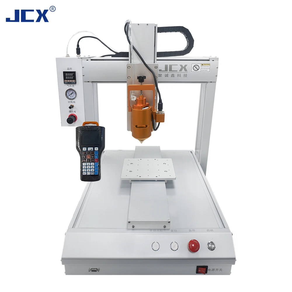 Fully Automatic Glue Dispenser Machine Desktop Glue Coating Robot Hot Melt Adhesive Dispensing Machine