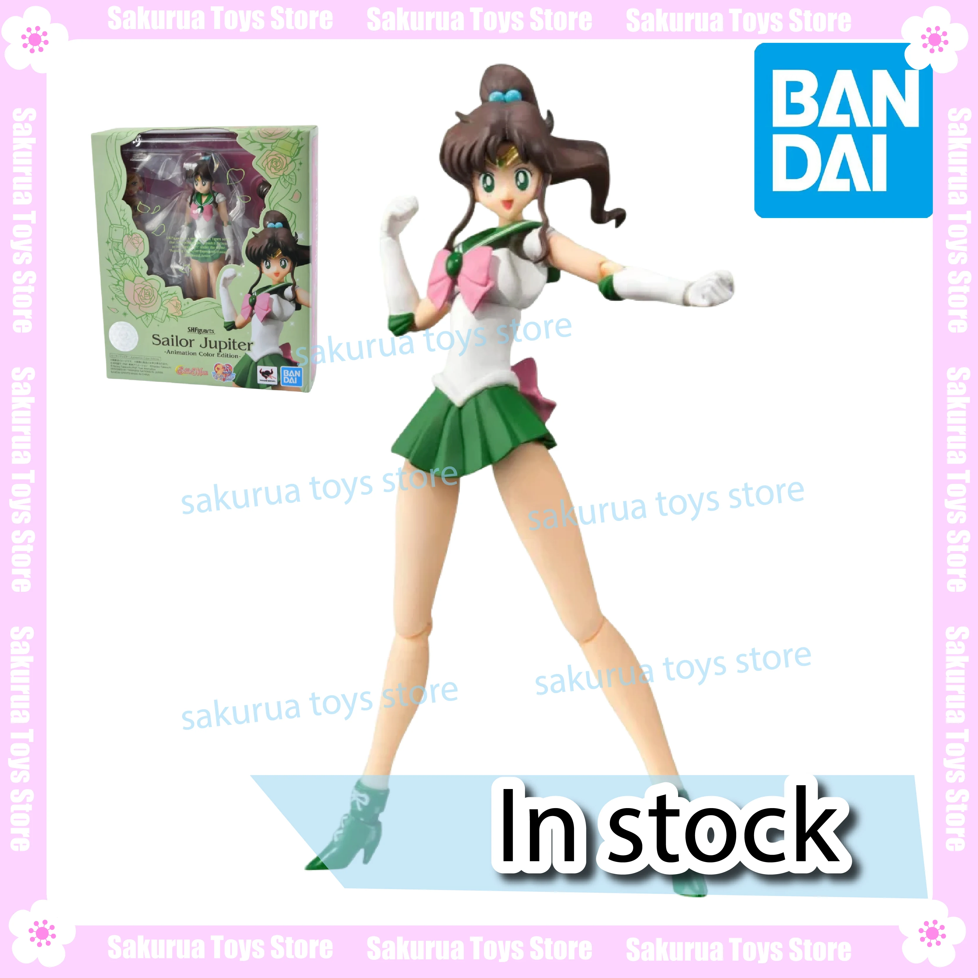 В наличии Bandai SHF Сейлор Мун Юпитер Макото Kino Анимированная версия Цветовая схема Коллекция фигурок
В наличии Bandai SHF Сейлор Мун Юпитер Макото Kino Анимированная версия Цветовая схема Коллекция фигурок