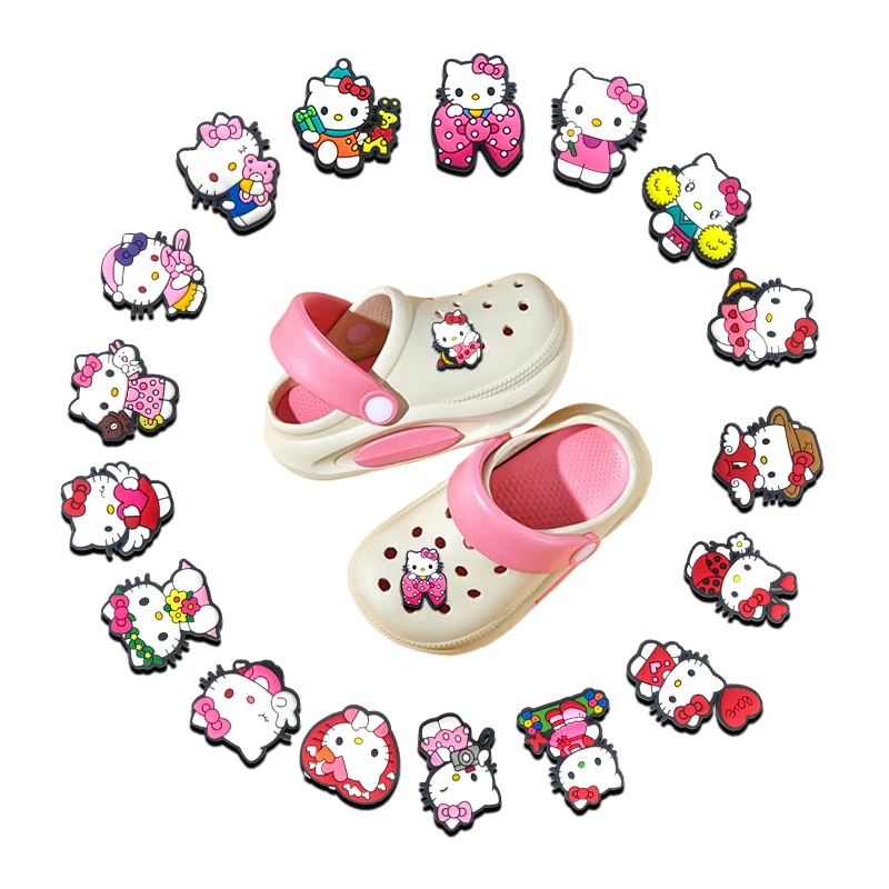 6-100 шт. MINISO Sanrio Hello Kitty, обувь, подвески, аксессуары для обуви из ПВХ, сабо, сандалии, украшение, пряжка, детские подарки для друзей
6-100 шт. MINISO Sanrio Hello Kitty, обувь, подвески, аксессуары для обуви из ПВХ, сабо, сандалии, украшение, пряжка, детские подарки для друзей