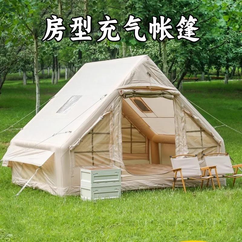 Outdoor Inflatable Tent - Portable, Quick Inflation, Windproof, Rainproof, Lightweight and Spacious - Perfect for Camping.
Outdoor Inflatable Tent - Portable, Quick Inflation, Windproof, Rainproof, Lightweight and Spacious - Perfect for Camping.